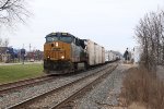 Q326 comes east through Grandville with a 1x1 power setup